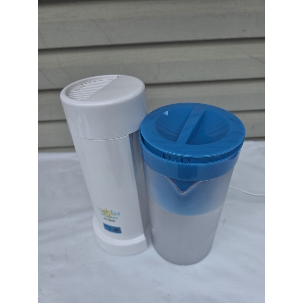 Iced Tea Pot by Mr. Coffee Blue 2 Qt Pitcher Ice Tea Maker - Works